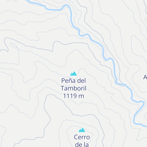 Map of Peña del Tamboril