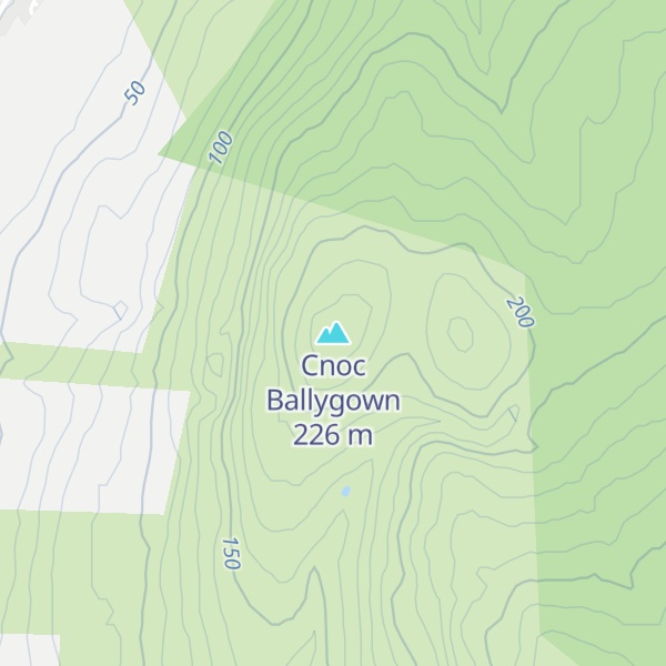 Map of Cnoc Ballygown