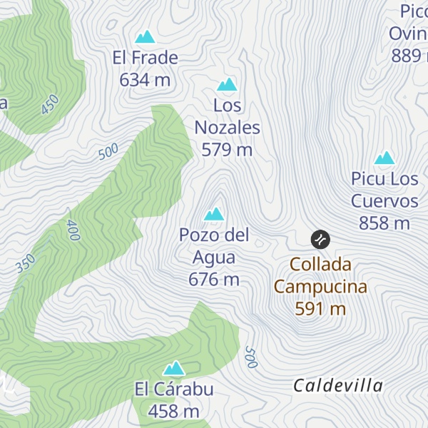 Map of Pozo del Agua
