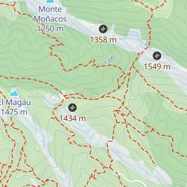 Map of Cuetón de las Traviesas