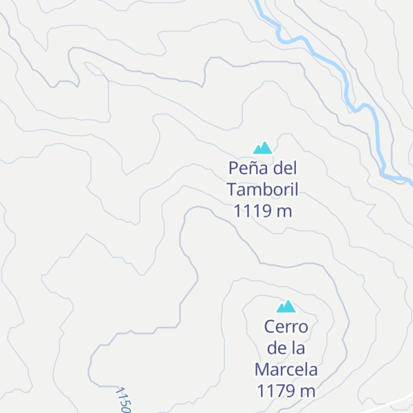 Map of Cerro de Castellanos