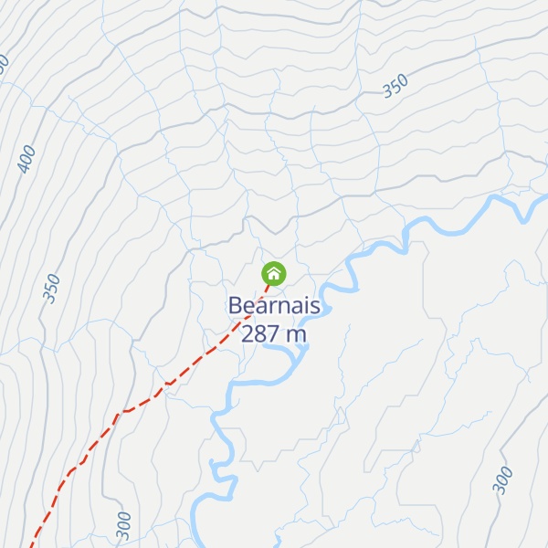 Map of Bearnais