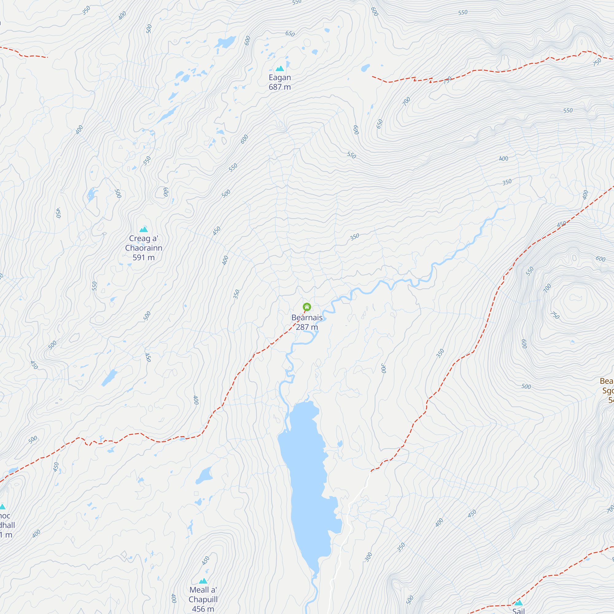 Bearnais map