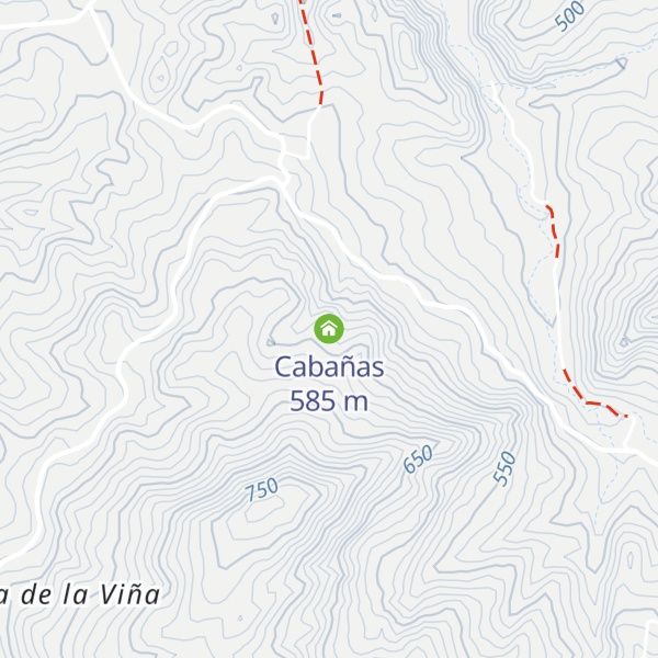 Map of Cabañas