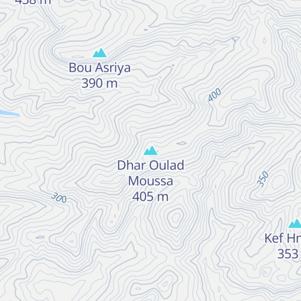 Map of Dhar Oulad Moussa