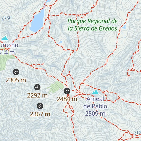 Map of La Galana