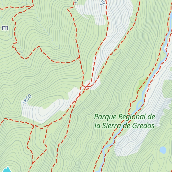 Map of Refugio del Barquillo