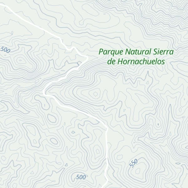 Map of Cerro de los Blanquillos