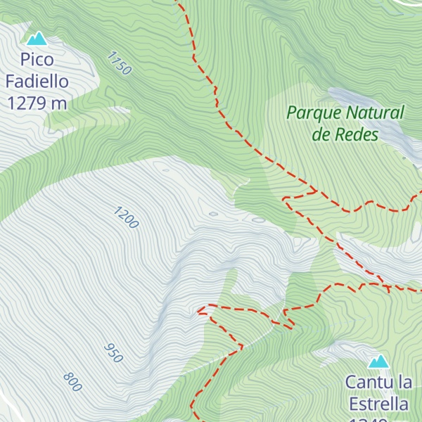 Map of Canto Xerra Ampuerios