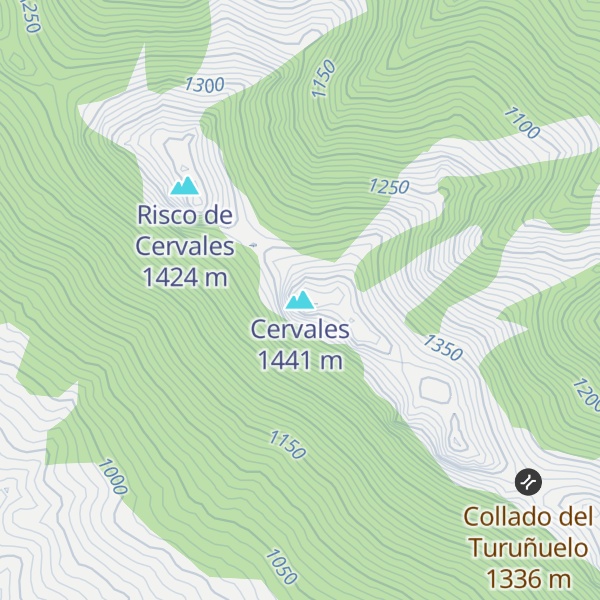 Map of Cervales