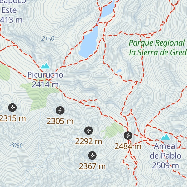 Map of Risco de las Natillas