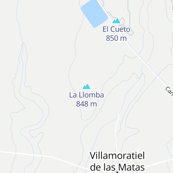 Map of La Llomba