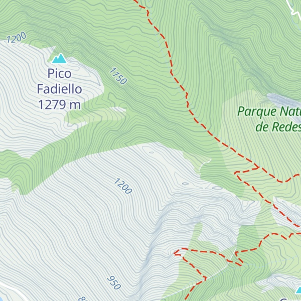 Map of Peña los Fuegos