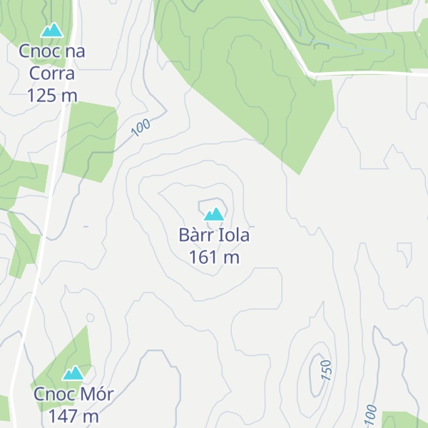 Map of Bàrr Iola