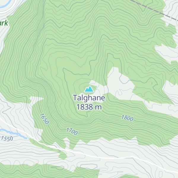 Map of Talghane