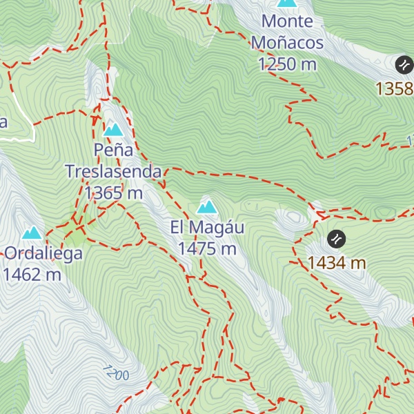 Map of El Magáu