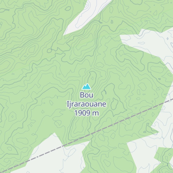 Map of Bou Ijraraouane