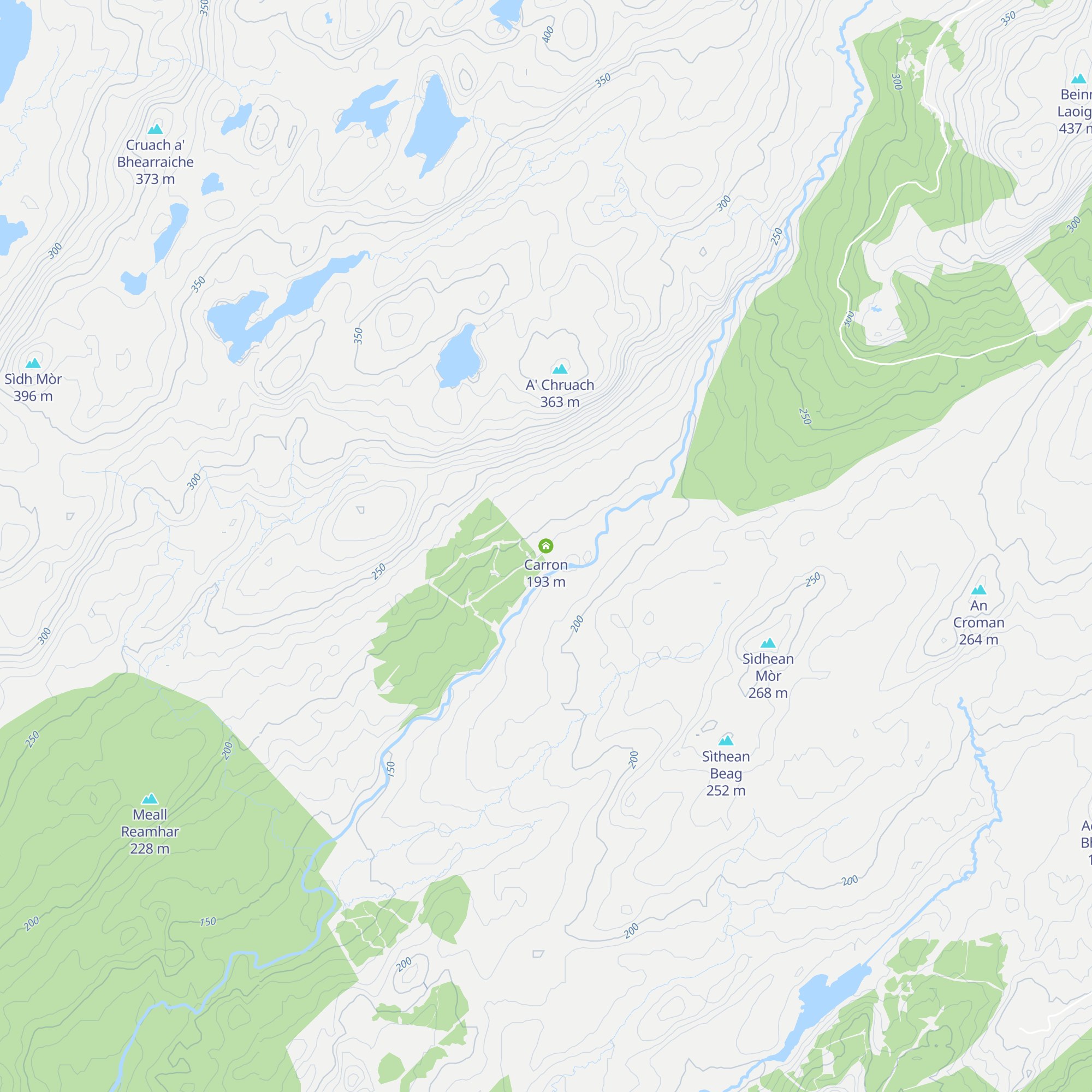 Carron map