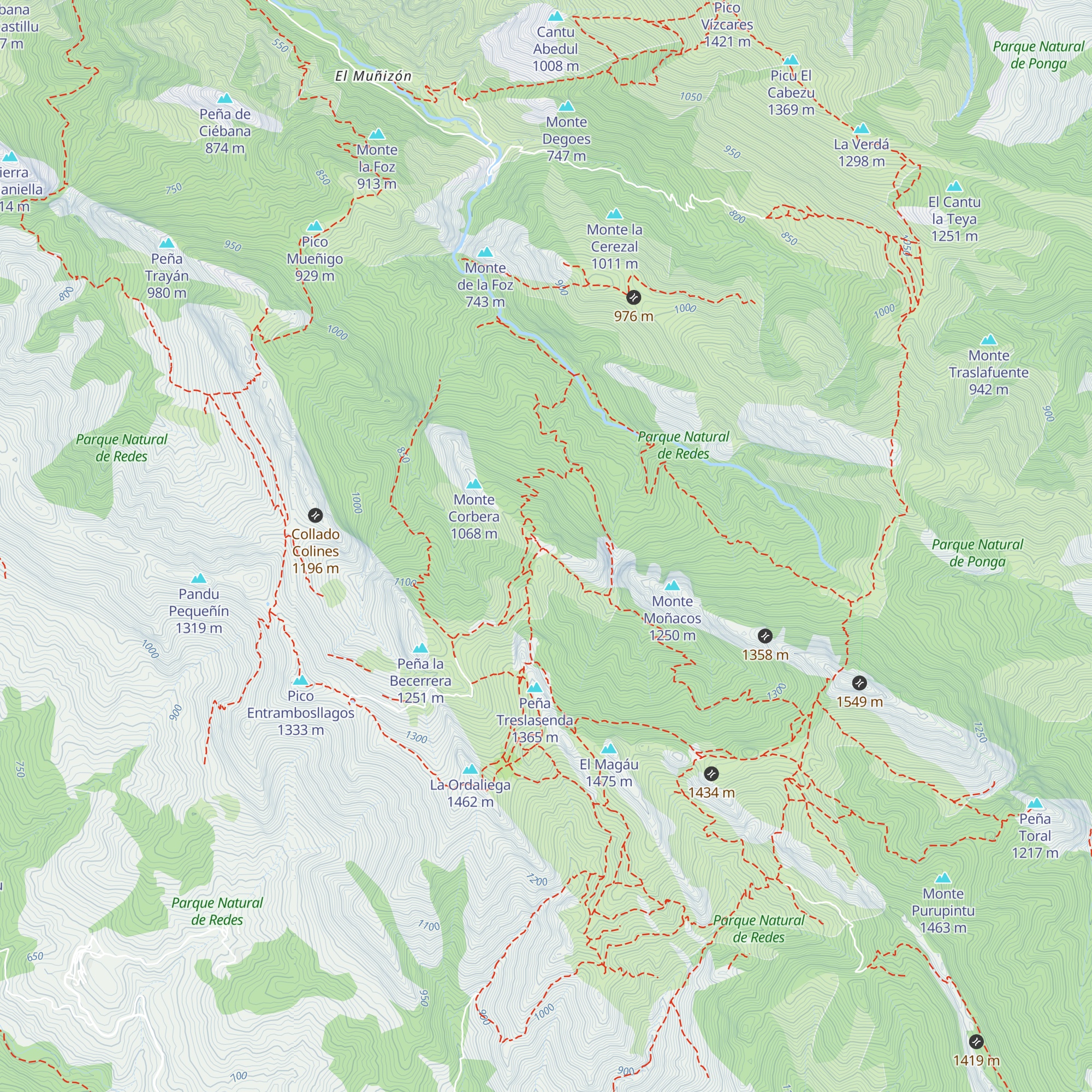 La Felguerina map