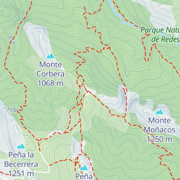 Map of La Felguerina