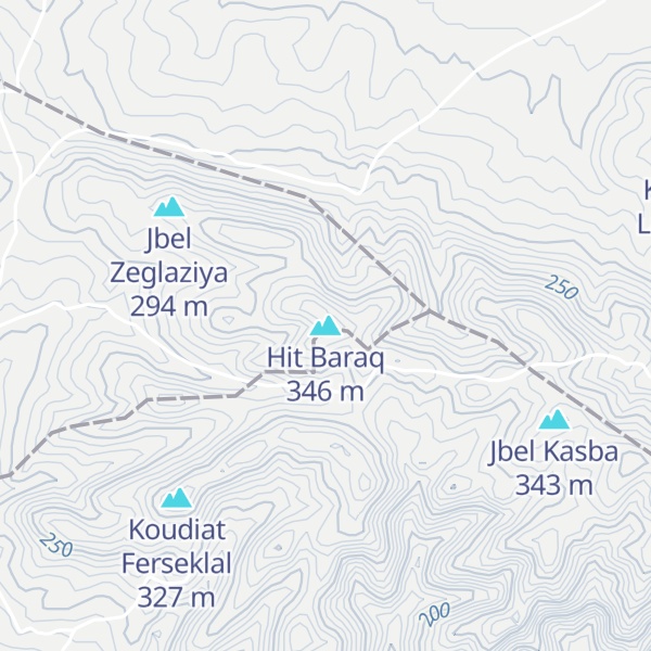 Map of Hit Baraq