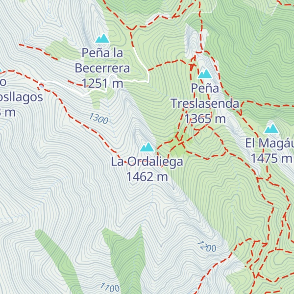 Map of La Ordaliega