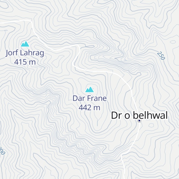 Map of Dar Frane