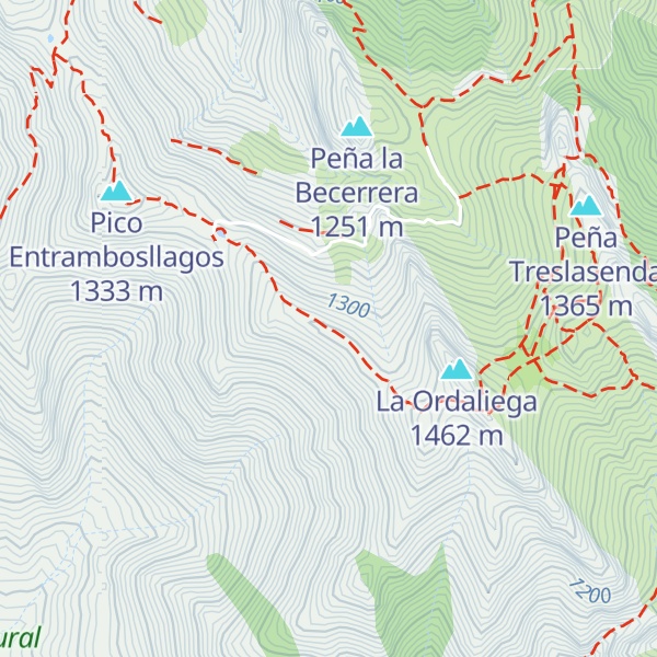 Map of La Llomba