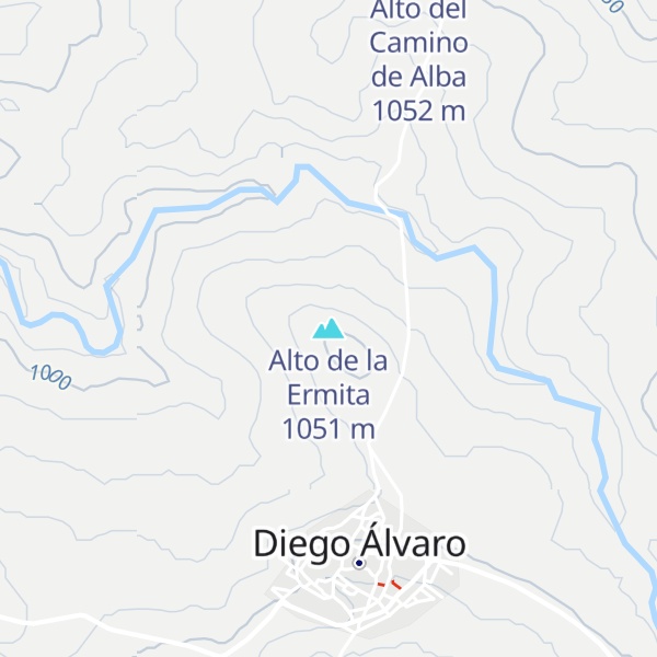 Map of Alto de la Ermita