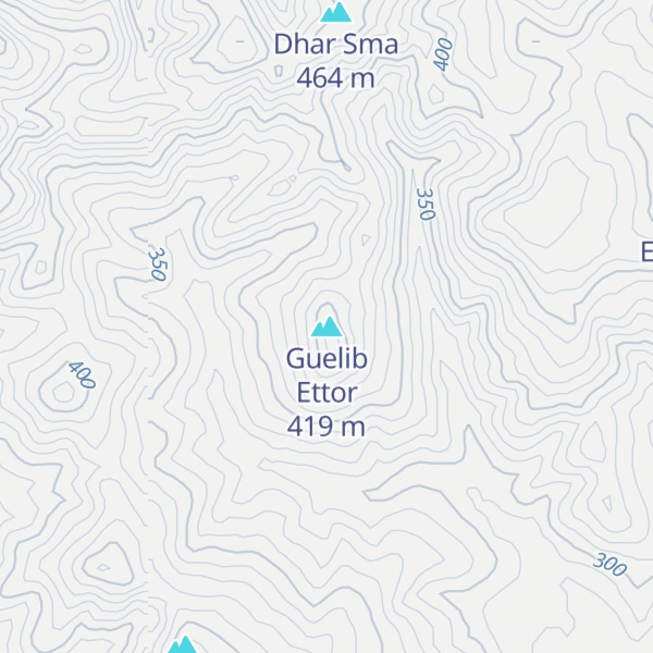 Map of Guelib Ettor