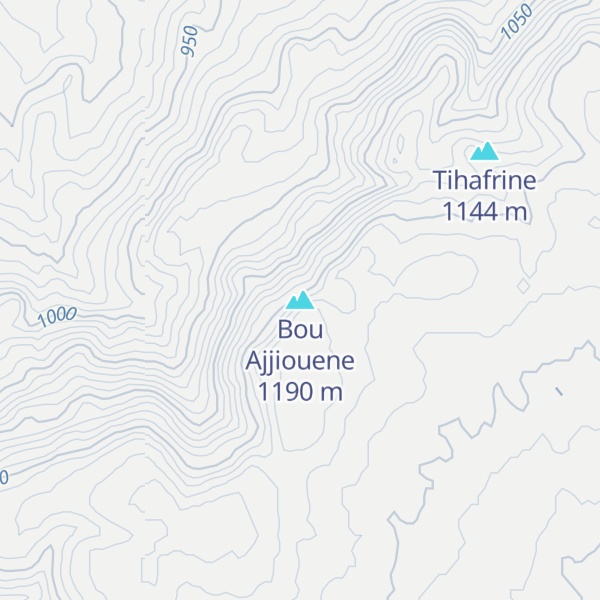 Map of Bou Ajjiouene
