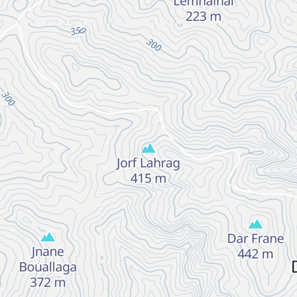 Map of Jorf Lahrag