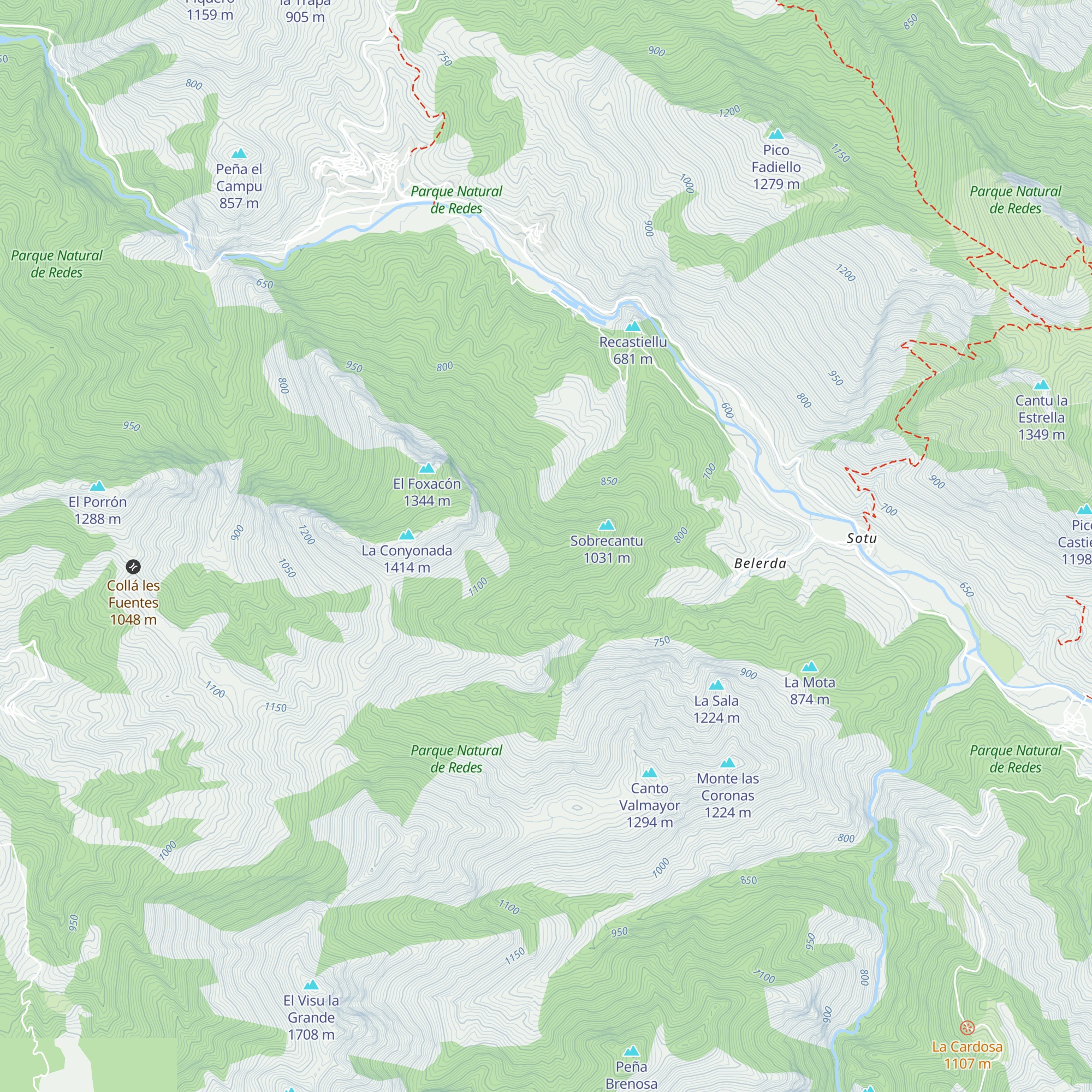 El Robligueru map