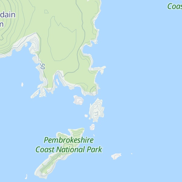 Map of Foel Fawr