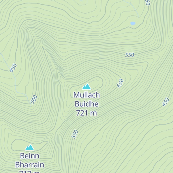 Map of Mullach Buidhe