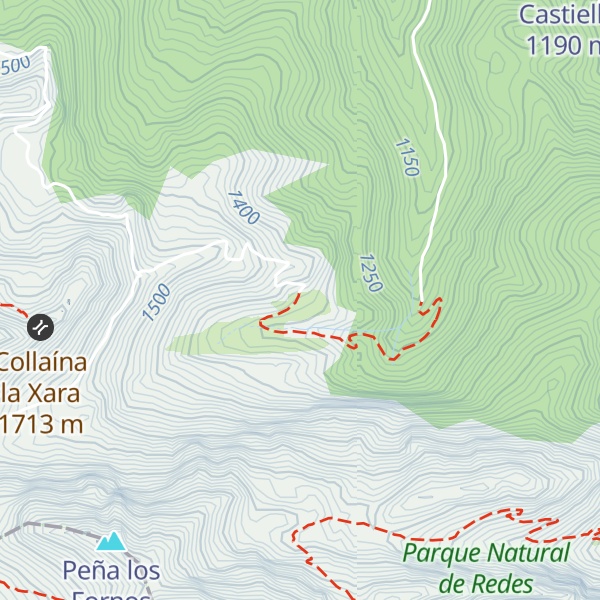 Map of Cabaña de Mericueria