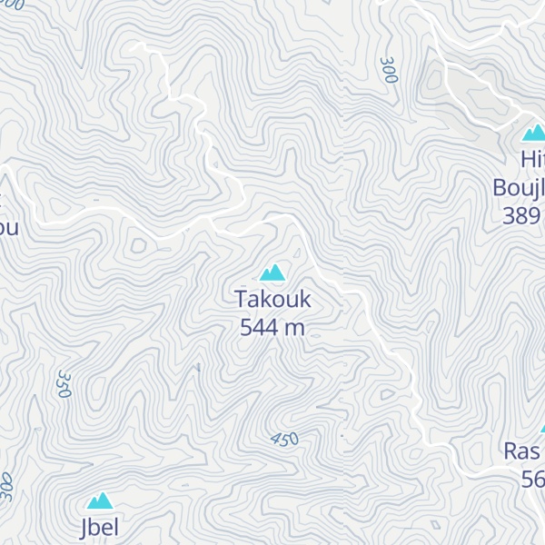 Map of Takouk