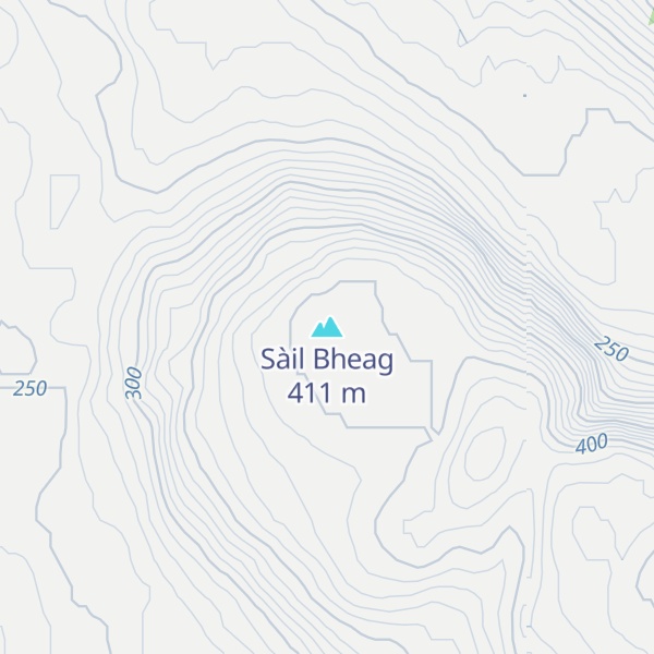 Map of Sàil Bheag