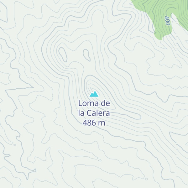 Map of Loma de la Calera