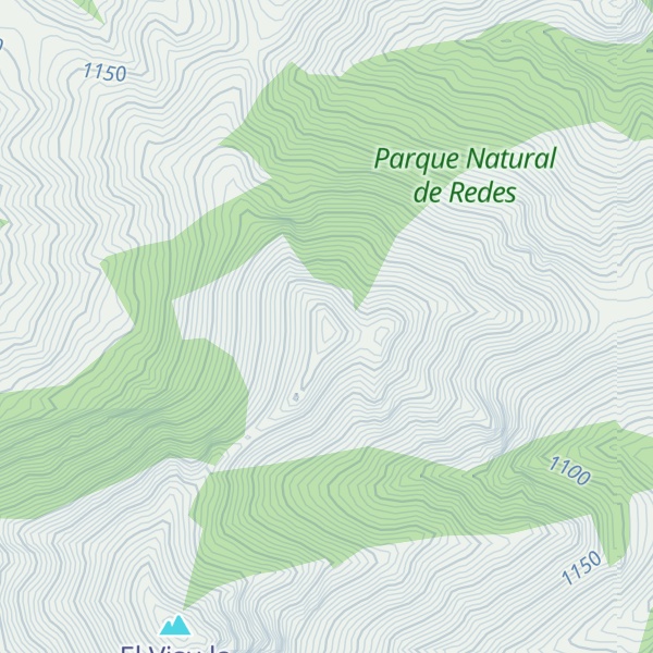 Map of Pico del Cuervo