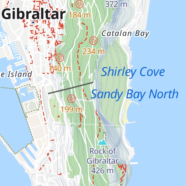 Map of Signal Hill