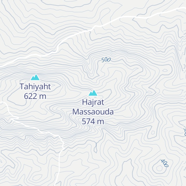 Map of Hajrat Massaouda