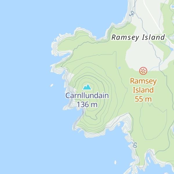 Map of Carnllundain