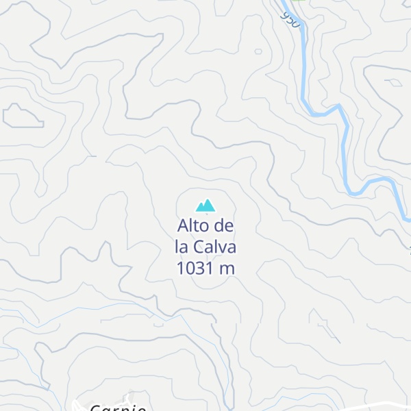 Map of Alto de la Calva
