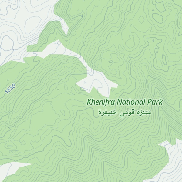 Map of Jbel Assamaur