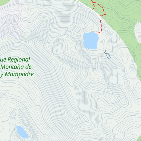 Map of Peña el Ausente