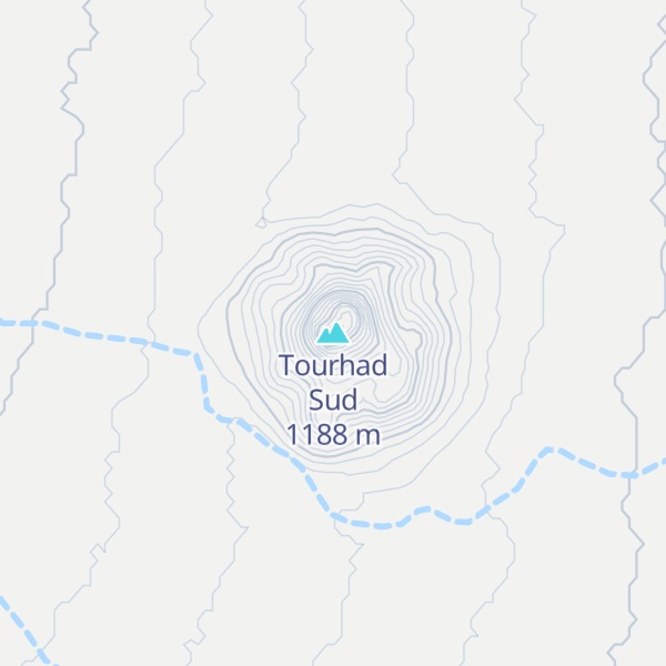 Map of Tourhad Sud