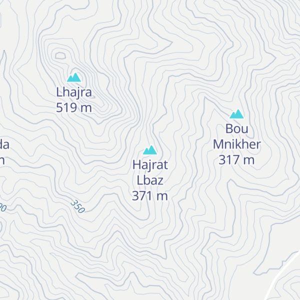 Map of Hajrat Lbaz