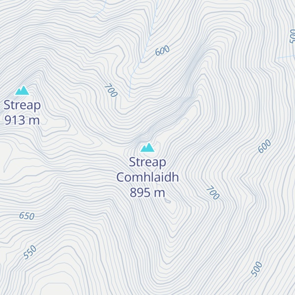 Map of Streap Comhlaidh