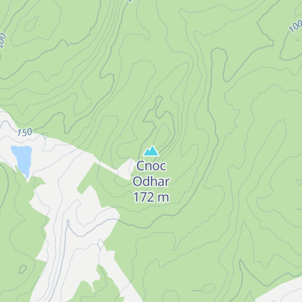 Map of Cnoc Odhar